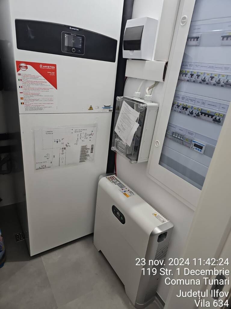 Panouri fotovoltaice parc rezidential amber forest