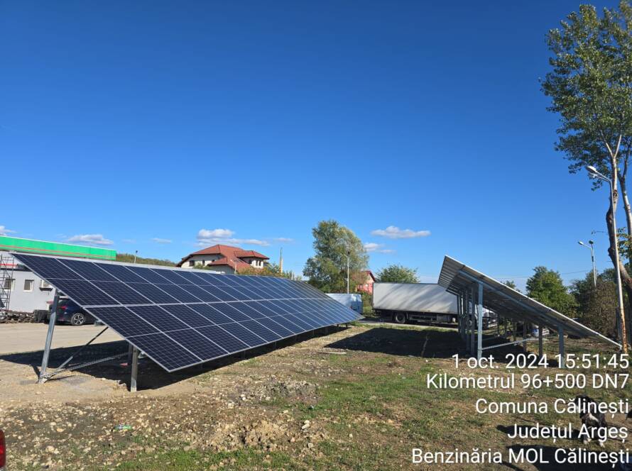 Panouri Fotovoltaice Benzinarie MOL