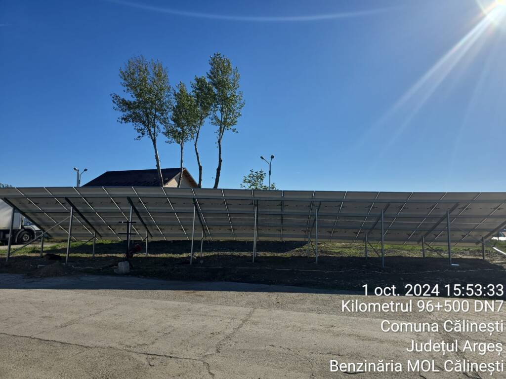 Panouri Fotovoltaice Benzinarie MOL