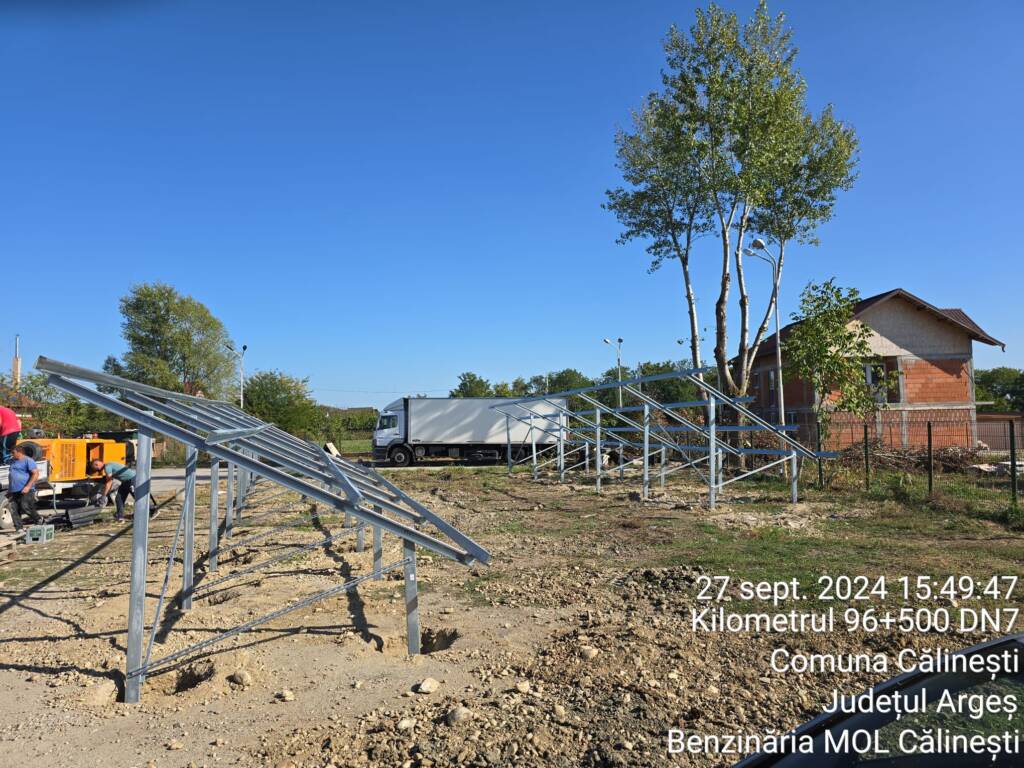 Panouri Fotovoltaice Benzinarie MOL